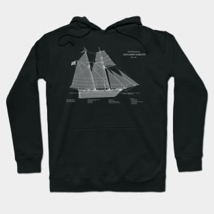 Alexander Hamilton United States Revenue Cutter - ABDpng Hoodie